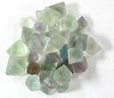Small, Green, Fluorite Octohedral Crystals - Photo 3